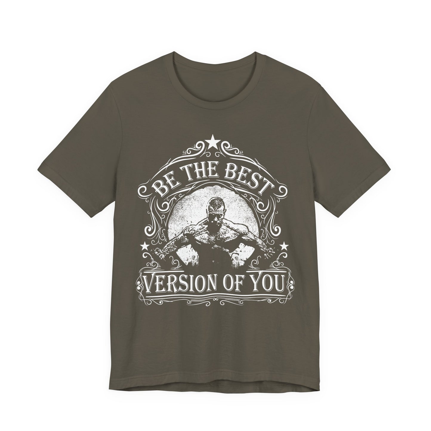 Be The Best Version Of You T-Shirt Motivational Fitness Tee