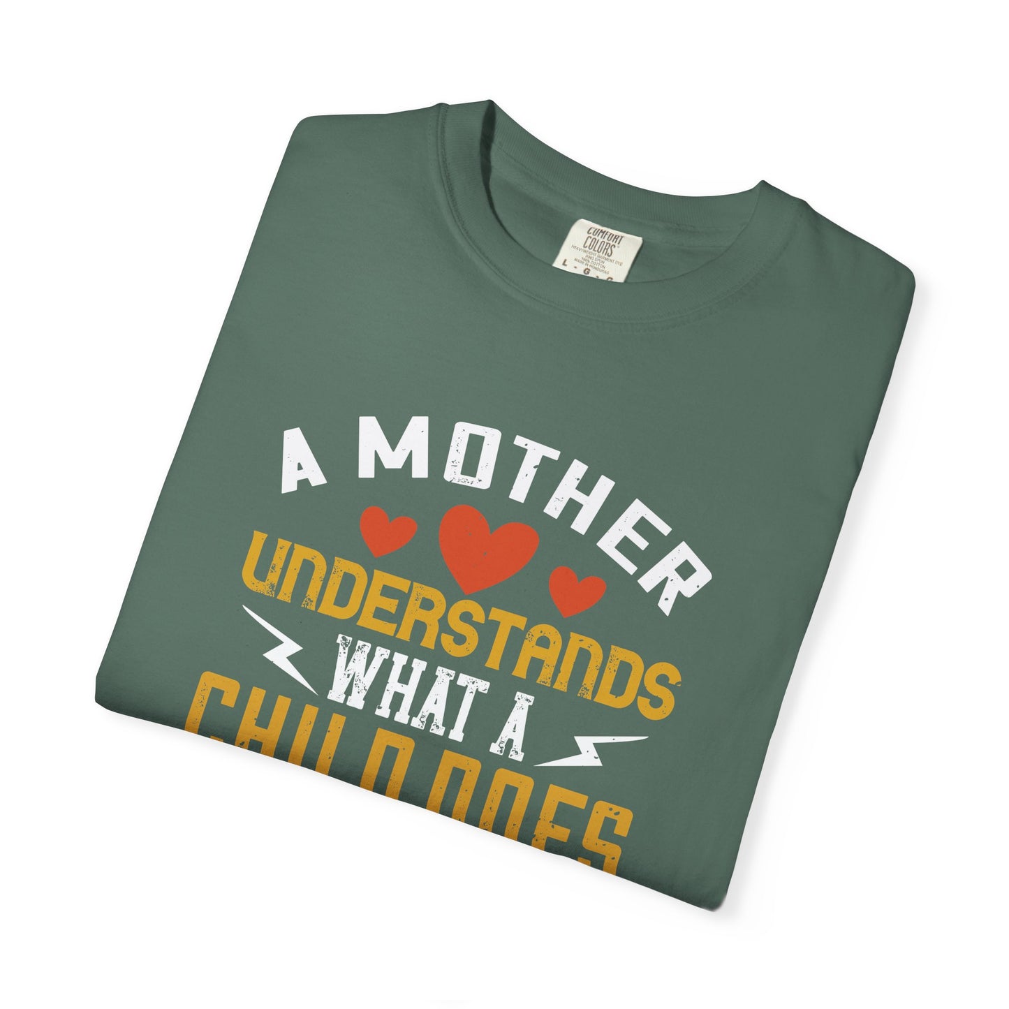 Mom T-shirt Mother Day Mama Tee Unisex Comfort Colors Garment-Dyed Cotton h56