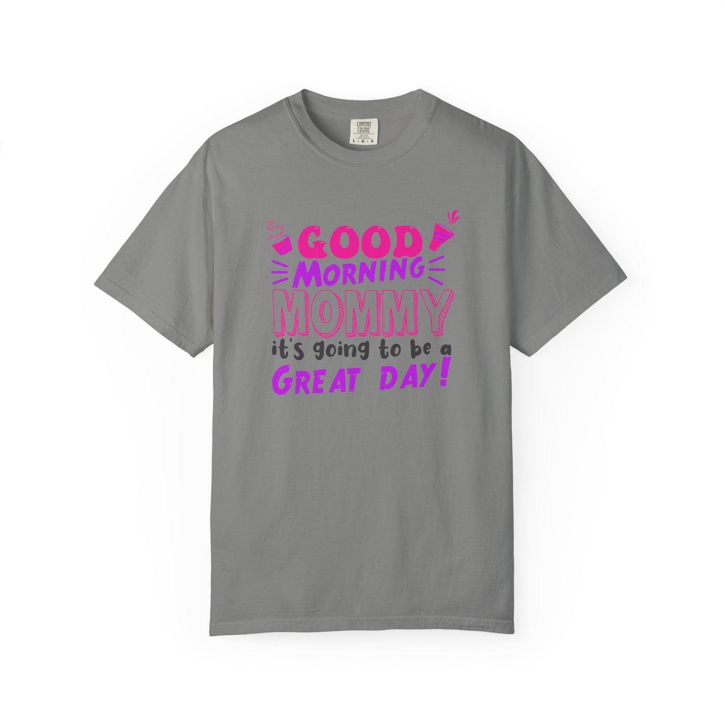 Mom T-shirt Mother's Day Mama Tee Unisex Comfort Colors Garment-Dyed Cotton h41