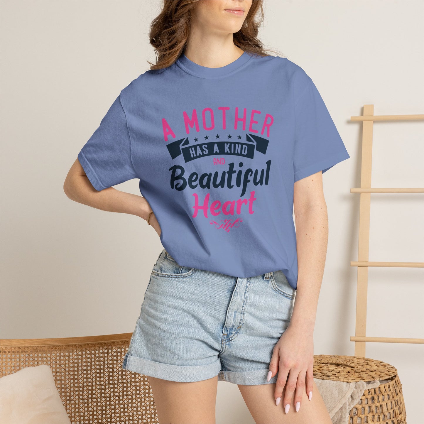 Mom T-shirt Mother Day Mama Tee Unisex Comfort Colors Garment-Dyed Cotton h49