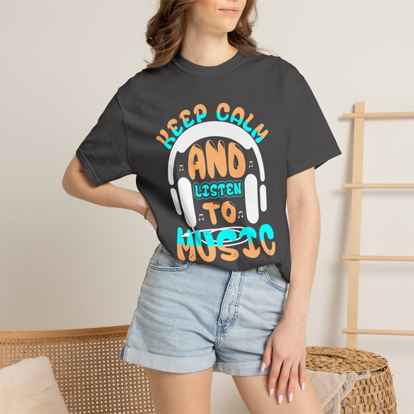 Music Graphic Design Unisex Cotton T-shirt 055