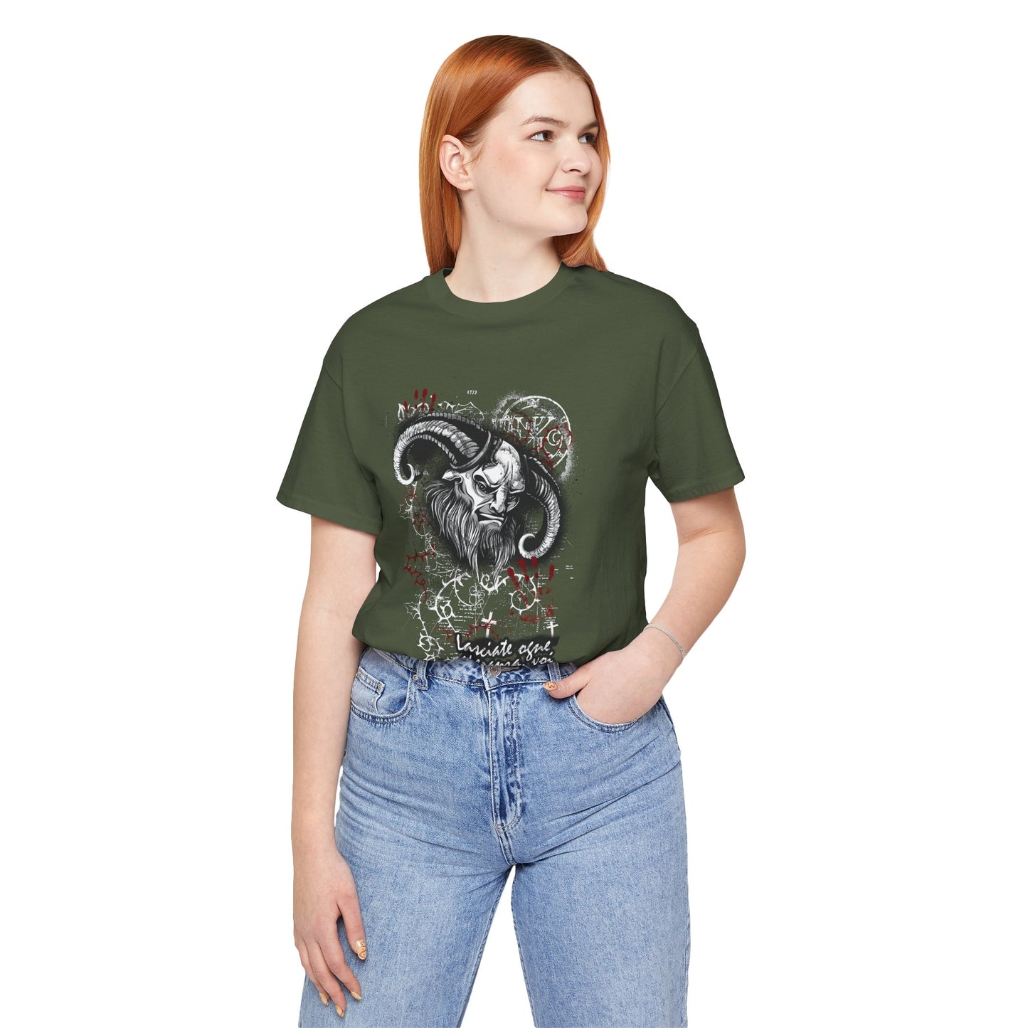 Gothic Graphic Unisex Cotton T-Shirt r14