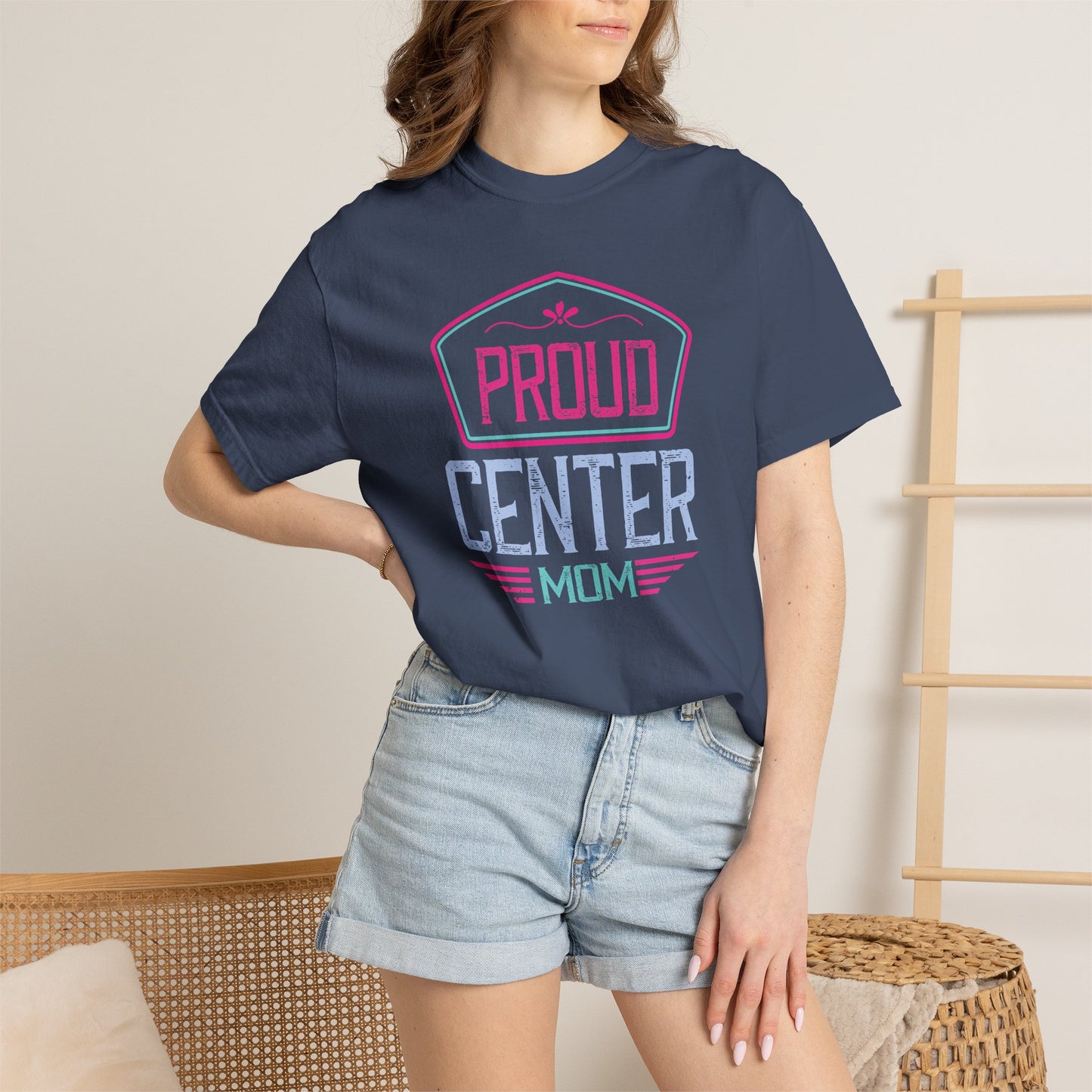 Mom T-shirt Mother Day Mama Tee Unisex Comfort Colors Garment-Dyed Cotton h89