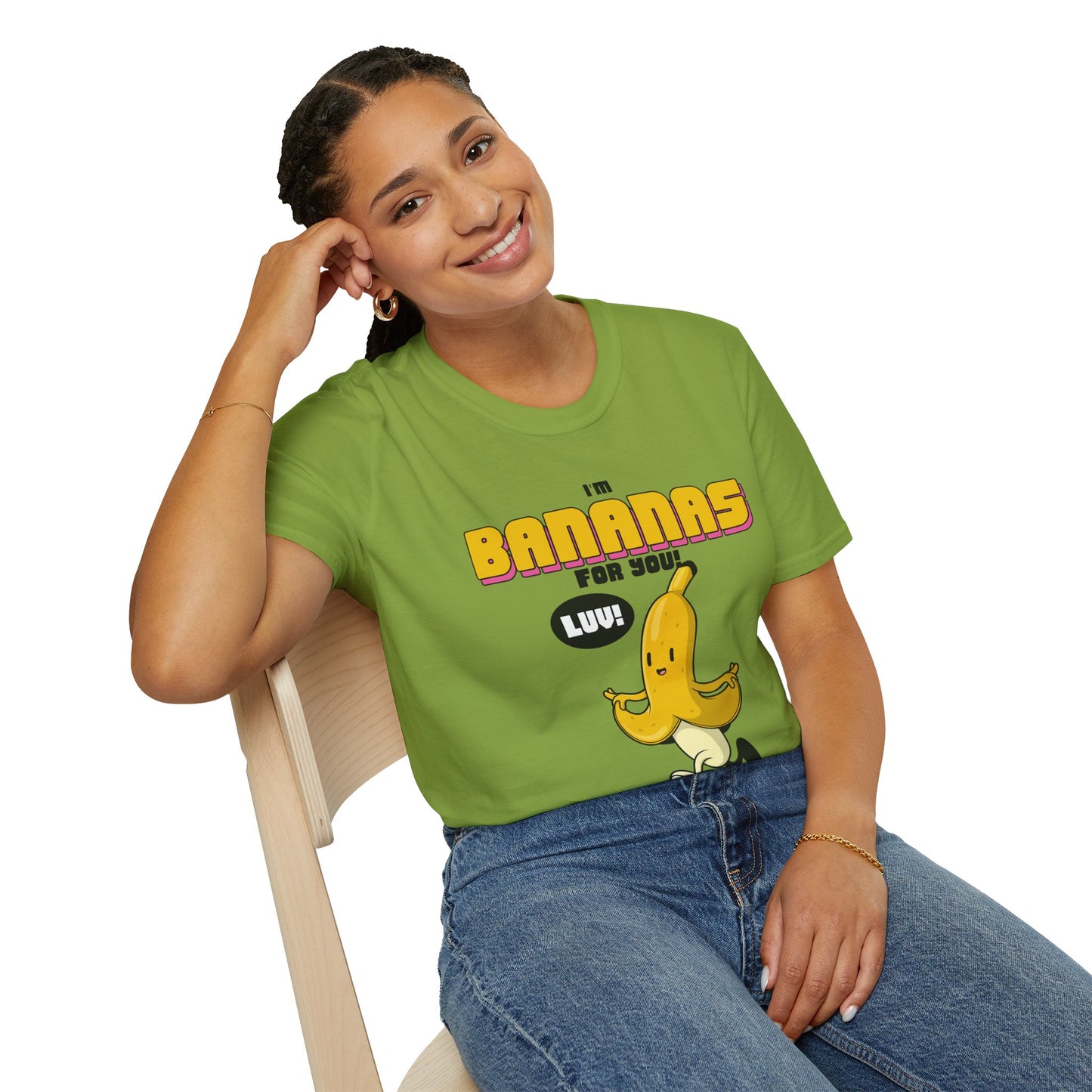 Food Tees, Funny Food T Shirts, Funny T Shirts, Shirt with Banana, Banana T Shirt, Funny Banana Shirt