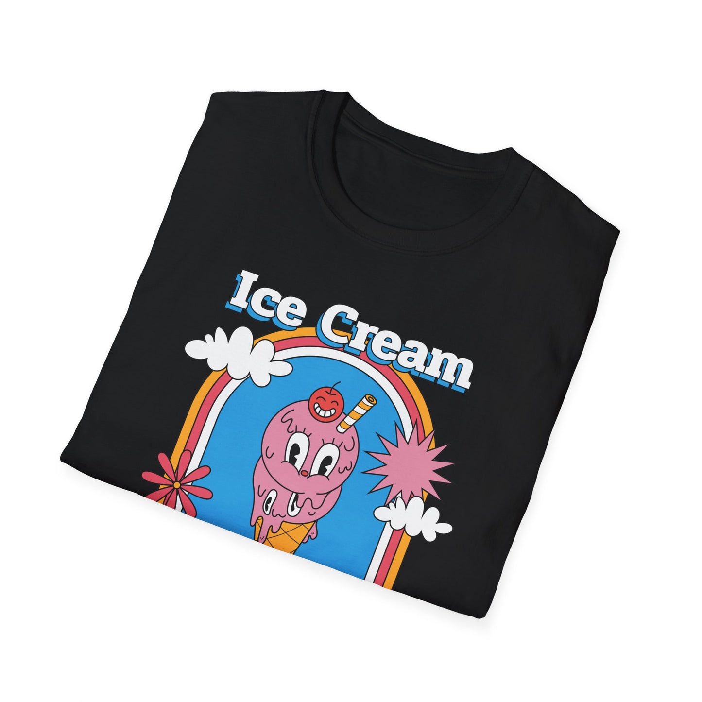 Food Tees, Funny Food T Shirts, Funny T Shirts, Shirt with Food, Junk Food Tees, Shirt with Ice Cream, Ice Cream T-Shirt