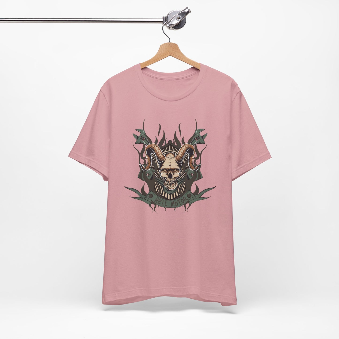 Gothic Skull Graphic Design Unisex Cotton Tee Art-49