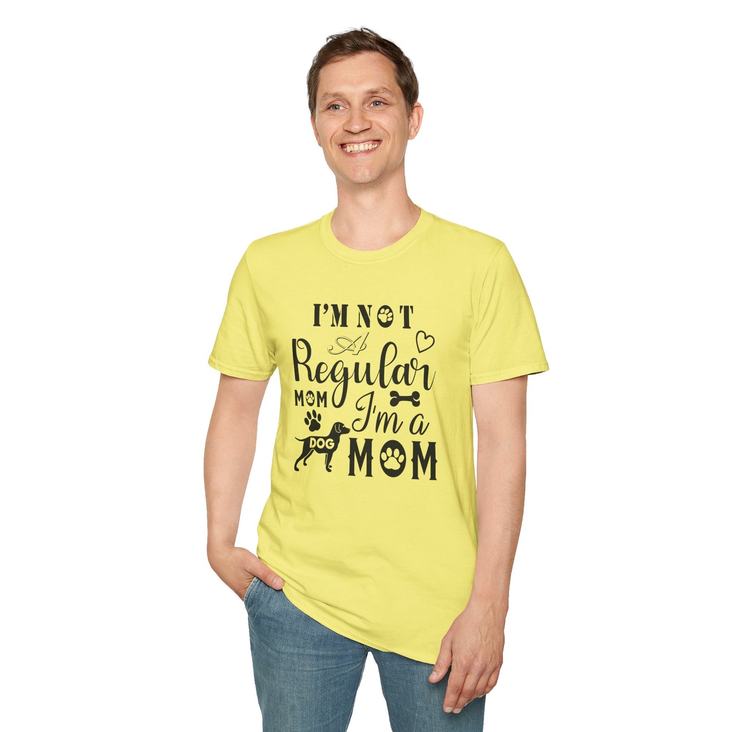 Dog Slogan T Shirts Unisex Funny Quote Tee Gildan Softstyle 64000 Short Sleeve For Dog Lovers