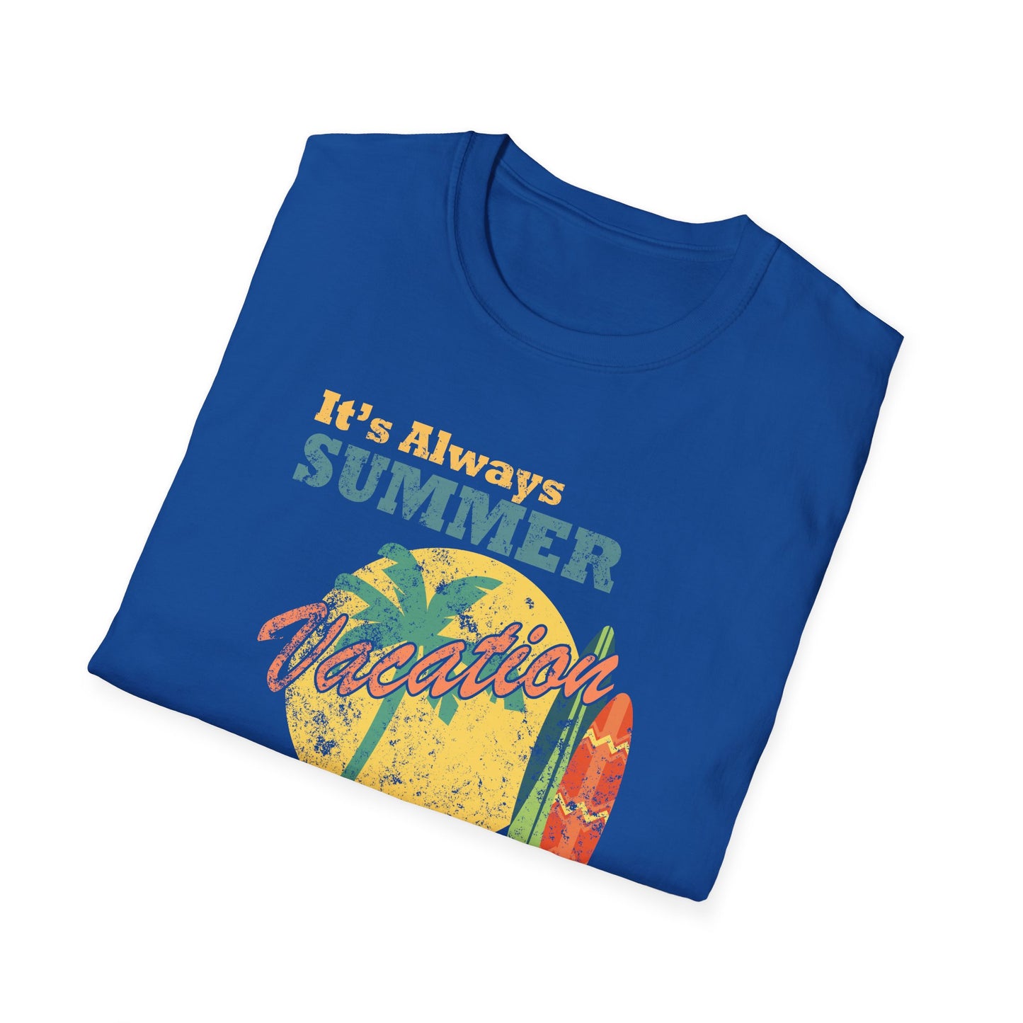 Summer T-Shirt, Summer Design Shirts, Art Tee Shirt with Summer Design - 1