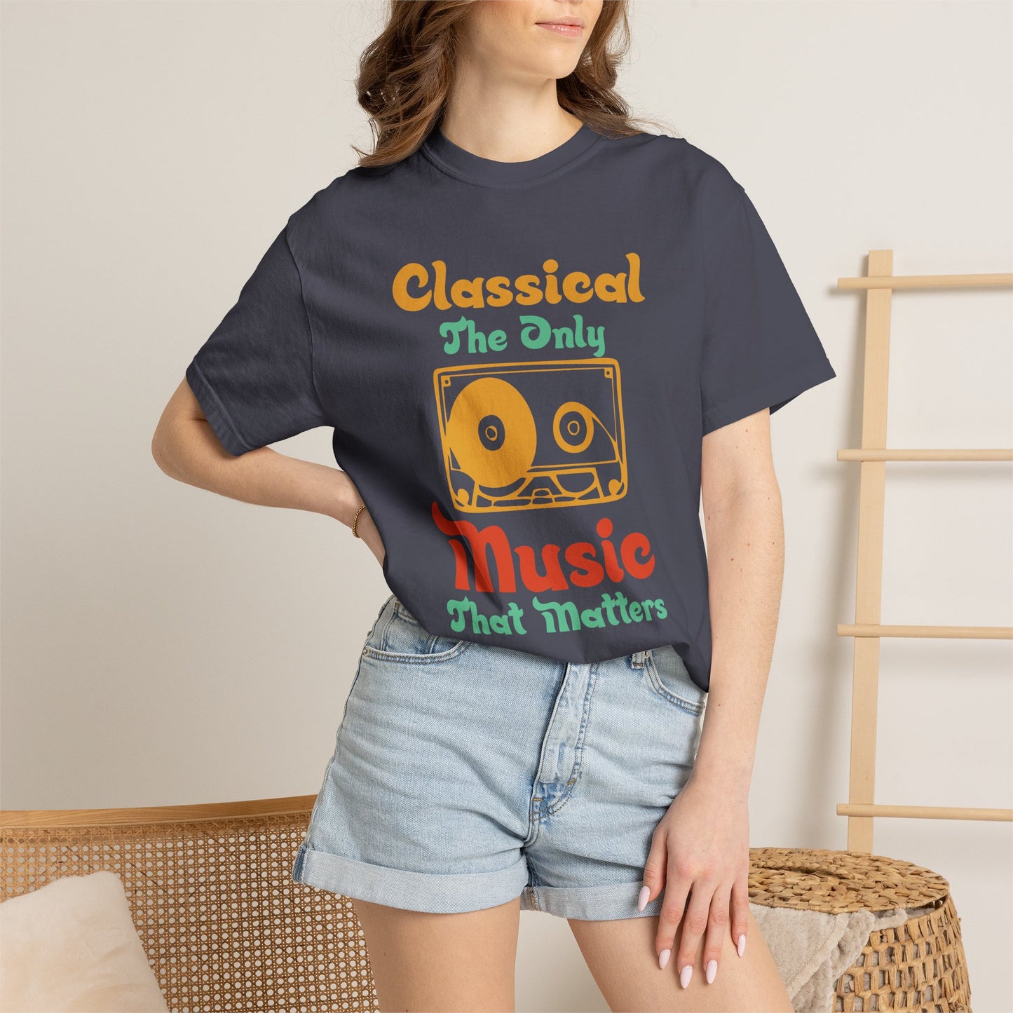 Music Graphic Design Unisex Cotton T-shirt 011
