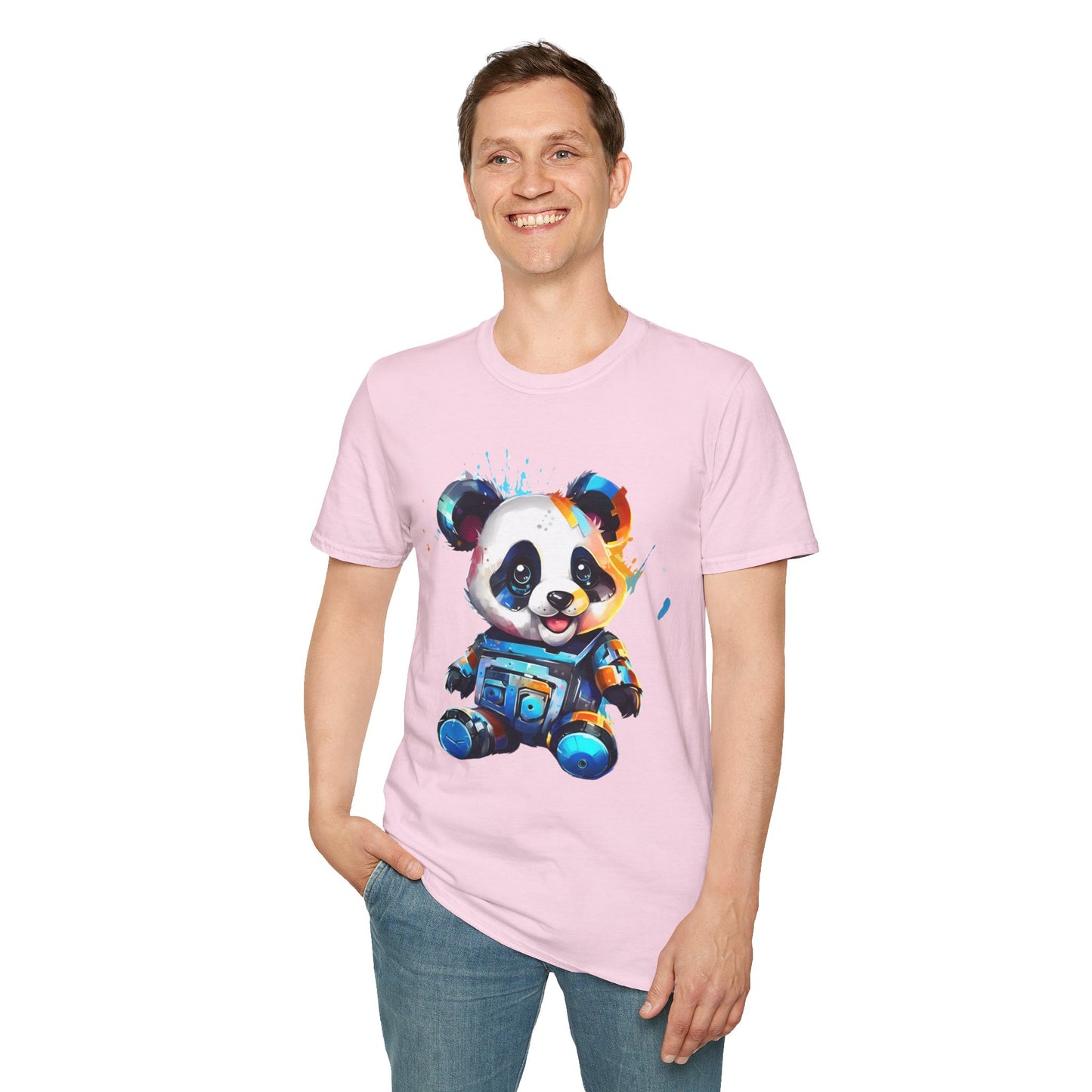 Animals Tees, Funny Animals Shirt, T Shirts with Funny Animals, T-Shirt with Panda, Panda Tees