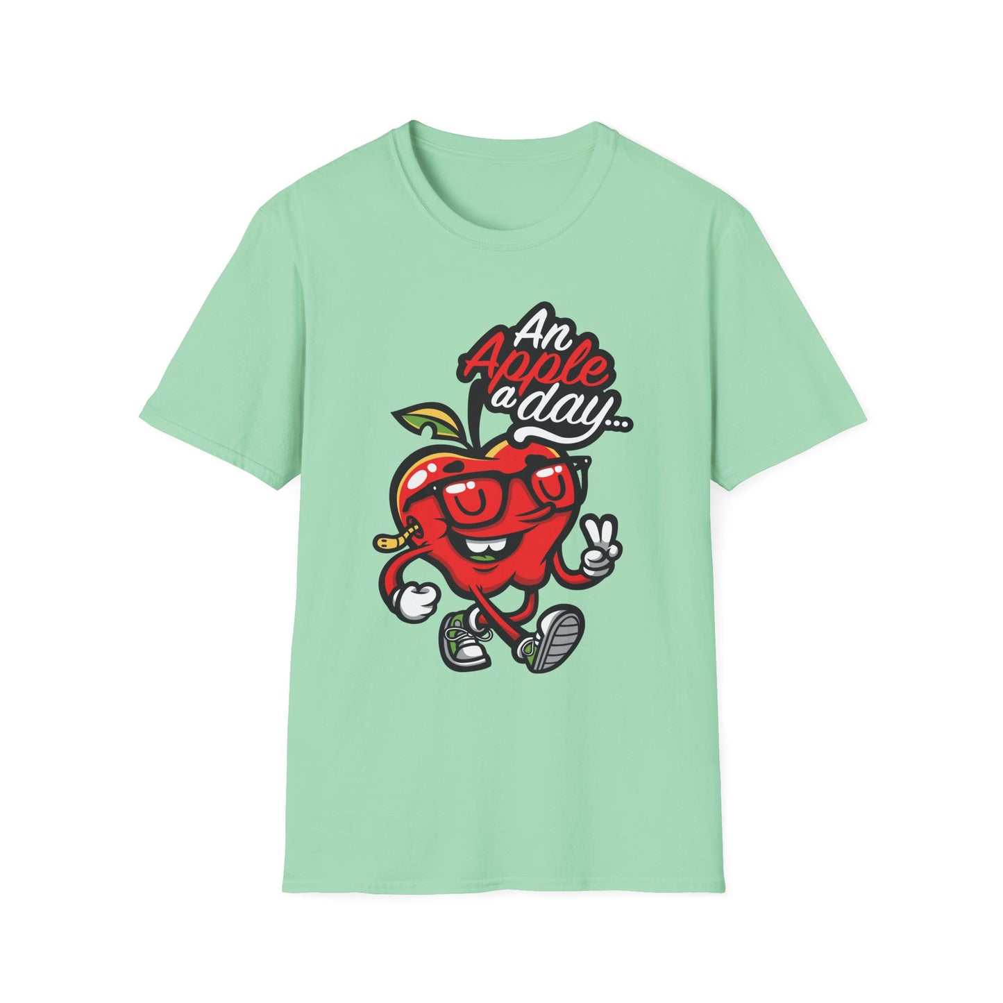 Cartoon T Shirt Animation Tee Funny Tee Unisex Softstyle Cotton Shirt Gildan Softstyle 64000