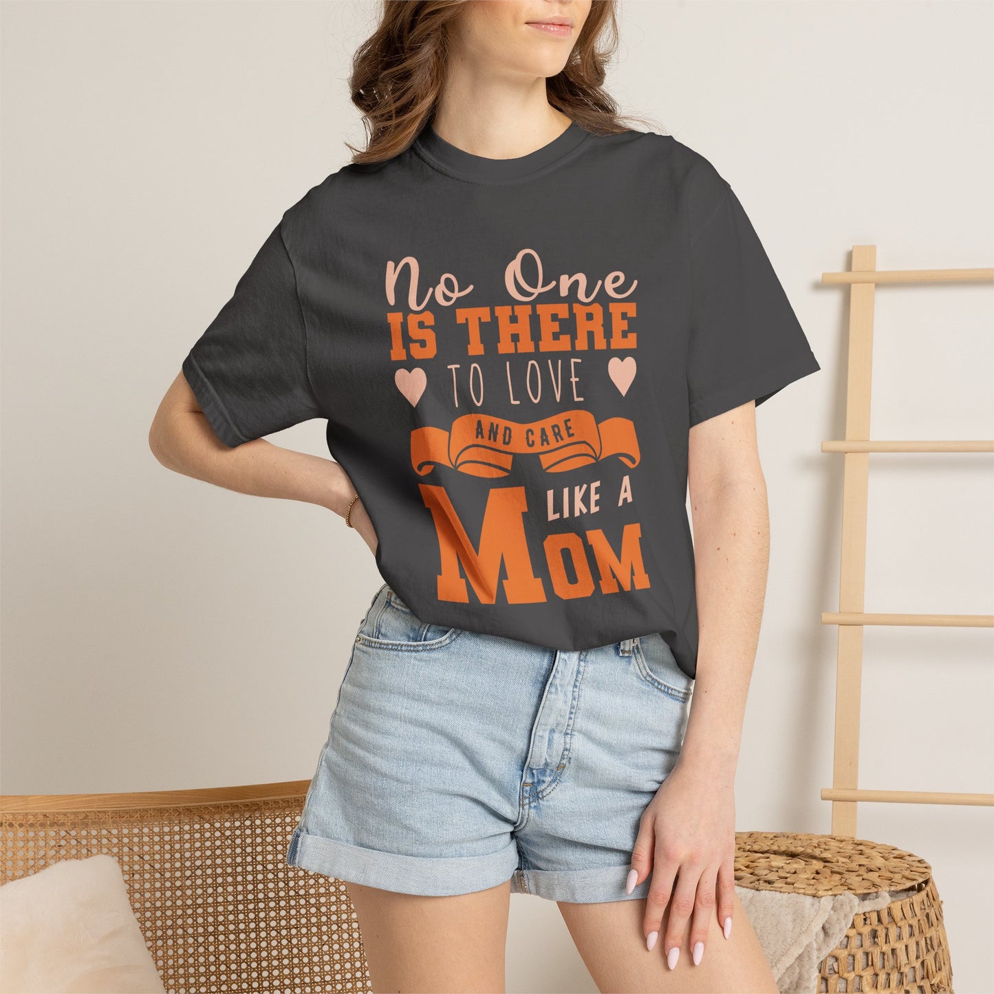 Mom T-shirt Mother Day Mama Tee Unisex Comfort Colors Garment-Dyed Cotton h47