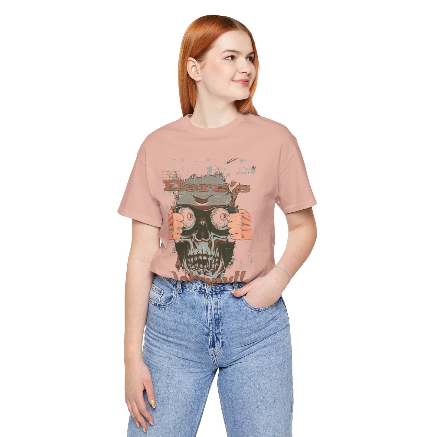 Skull Graphic Unisex Cotton T-Shirt r8