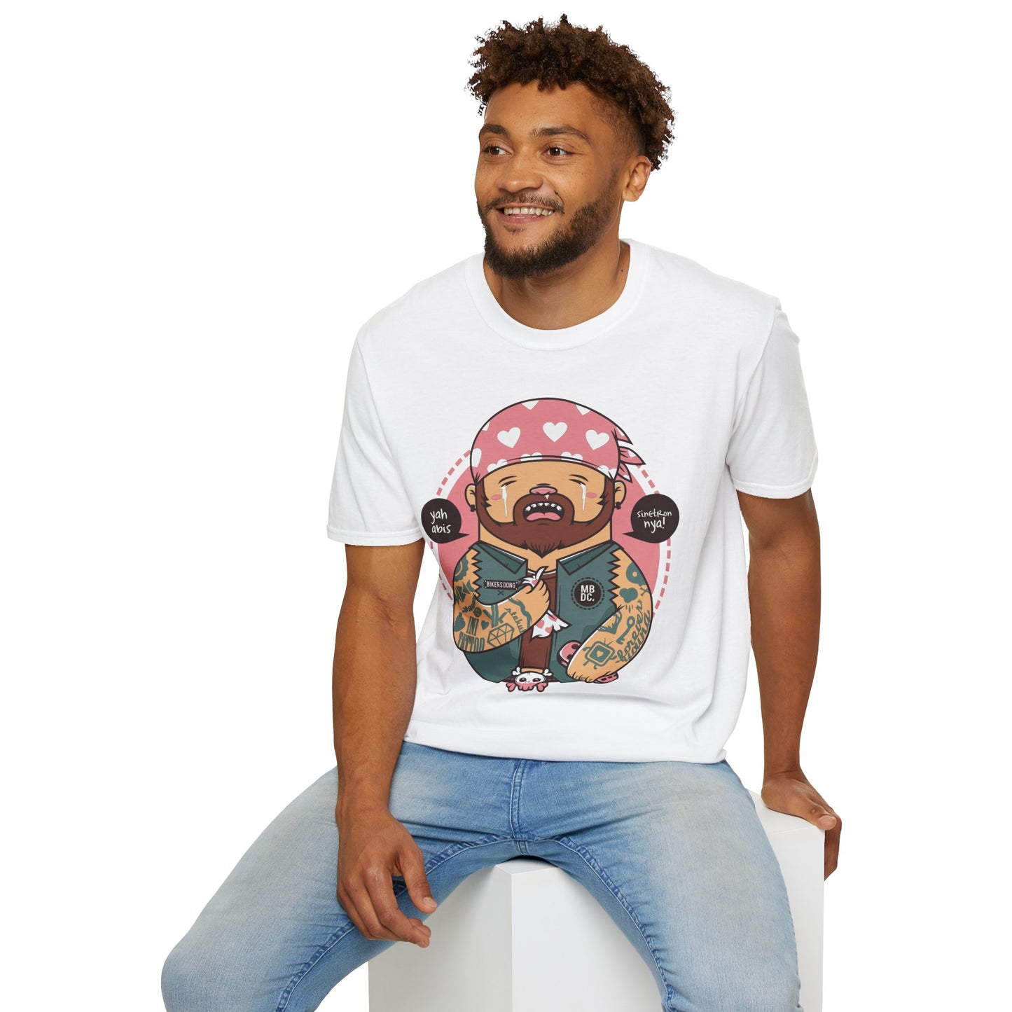 Cartoon Animation T Shirt Unisex Softstyle 100 Percent Ring Spun Cotton Comfort Tee