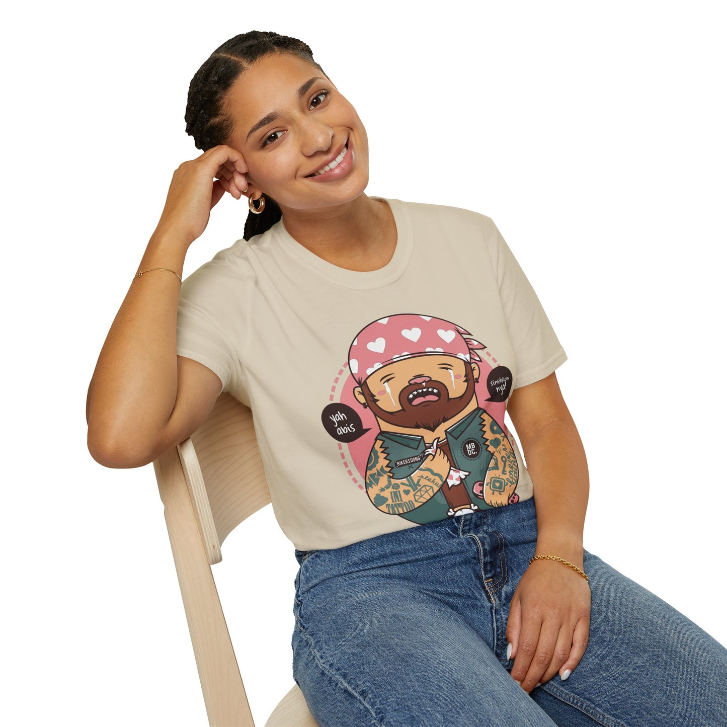 Cartoon Animation T Shirt Unisex Softstyle 100 Percent Ring Spun Cotton Comfort Tee