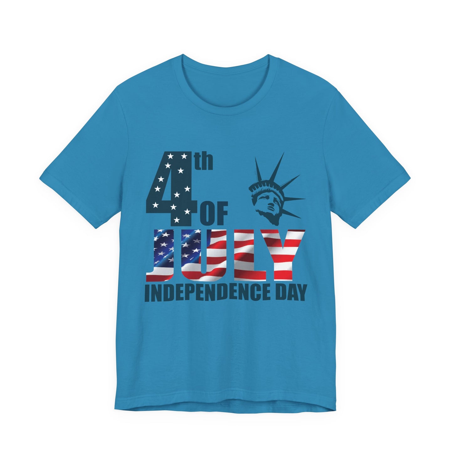 Independence Day Graphic Unisex Cotton T-Shirt 026