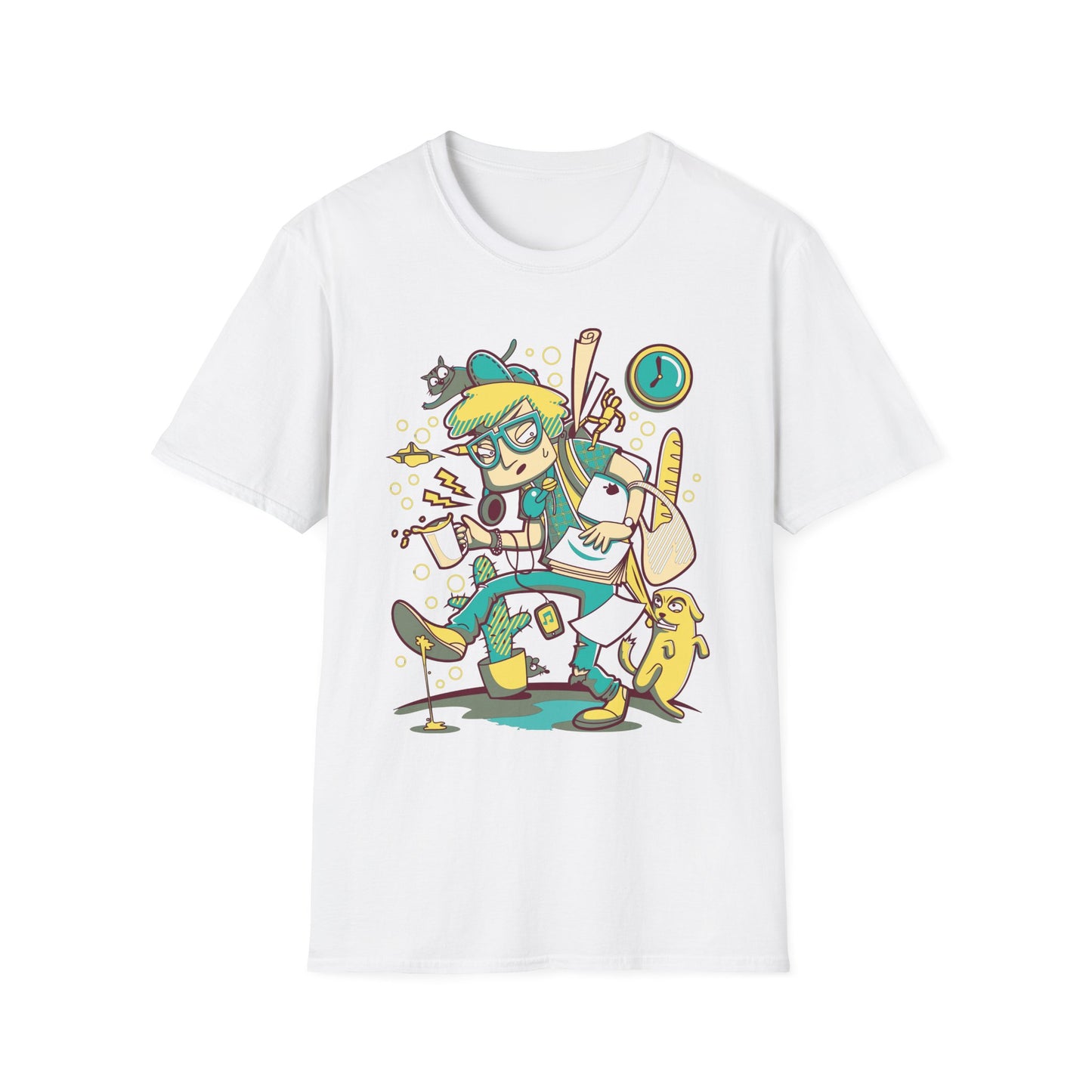 Cartoon T-Shirt, Animation T-Shirt, Funny Tee Shirt - 74