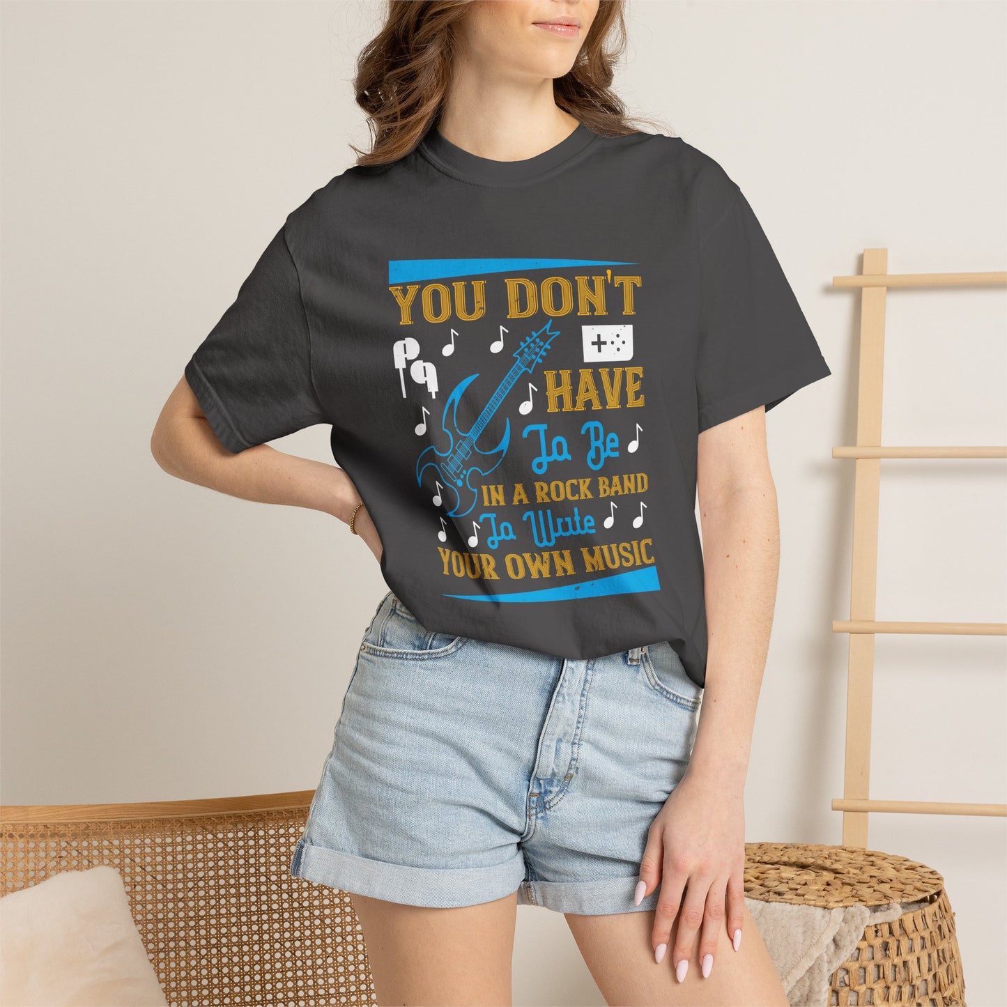 Music Graphic Design Unisex Cotton T-shirt u1
