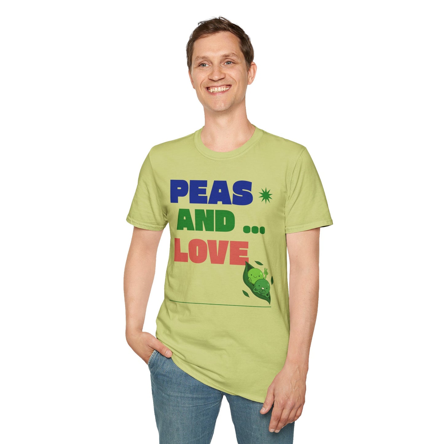 Food Tees, Funny Food T Shirts, Funny T Shirts, Shirt with Vegetables, Shirt with Peas