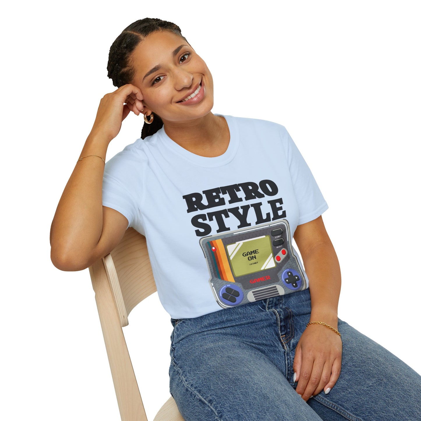 Retro T Shirt, Retro Design Shirt, Retro Art Tee Shirt, T-shirt with Retro Style