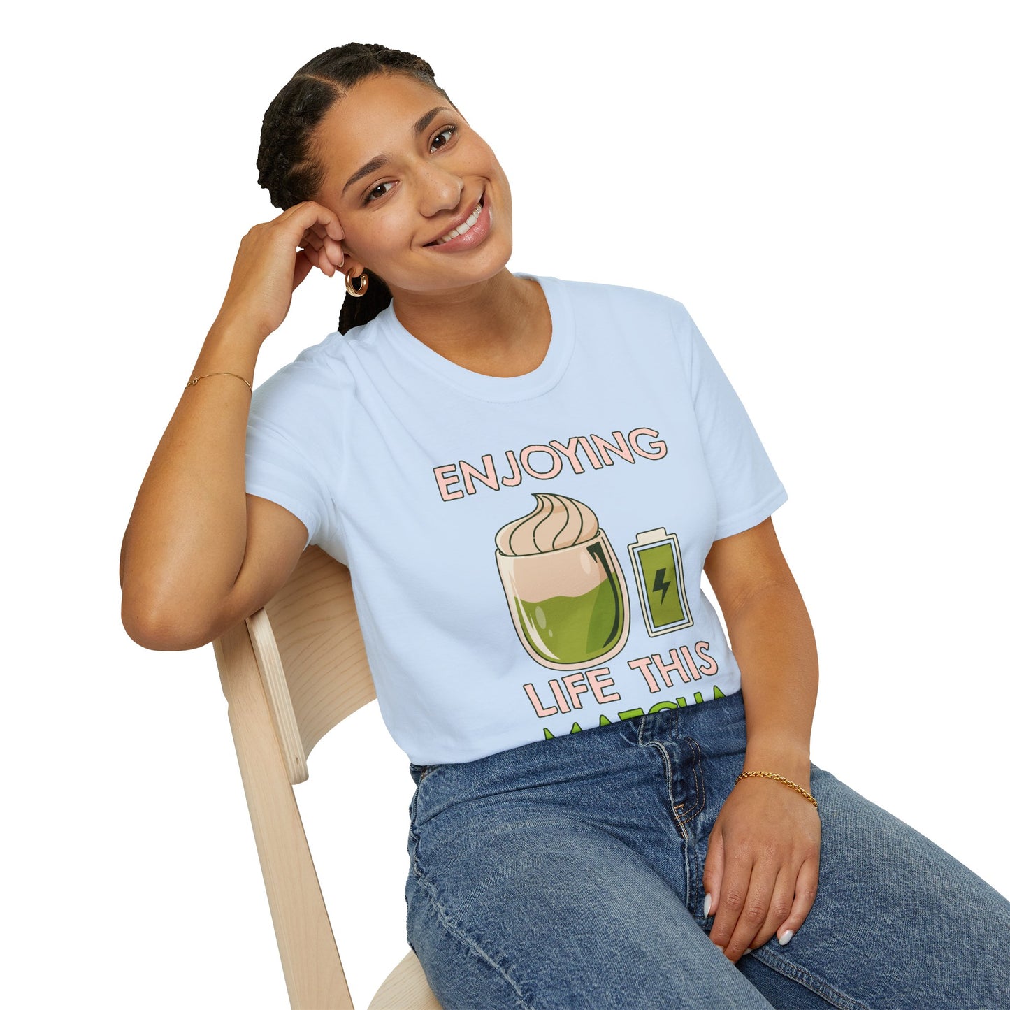 Food Tees, Funny Food T Shirts, Funny T Shirts, Shirt with Drinks, Shirt with Matcha