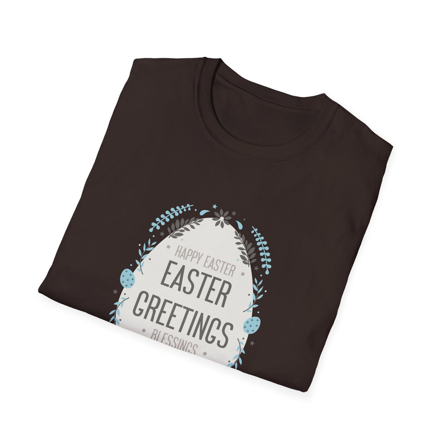 Easter Day T-Shirt, Tee Shirt with Easter Signature, T Shirt with Easter Prints, Tee Shirt with Easter Design - 5