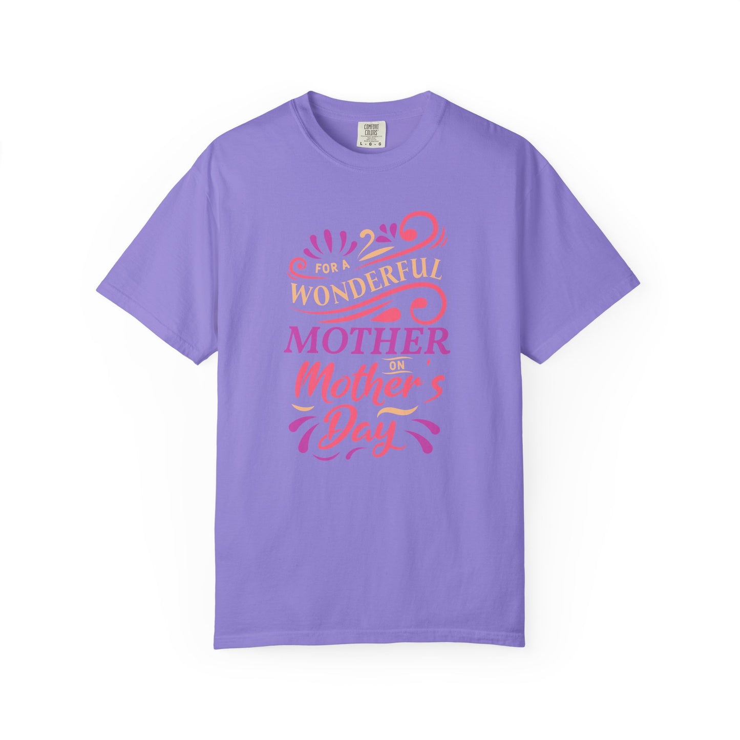 Mom T-shirt Mother's Day Mama Tee Unisex Comfort Colors Garment-Dyed Cotton h18