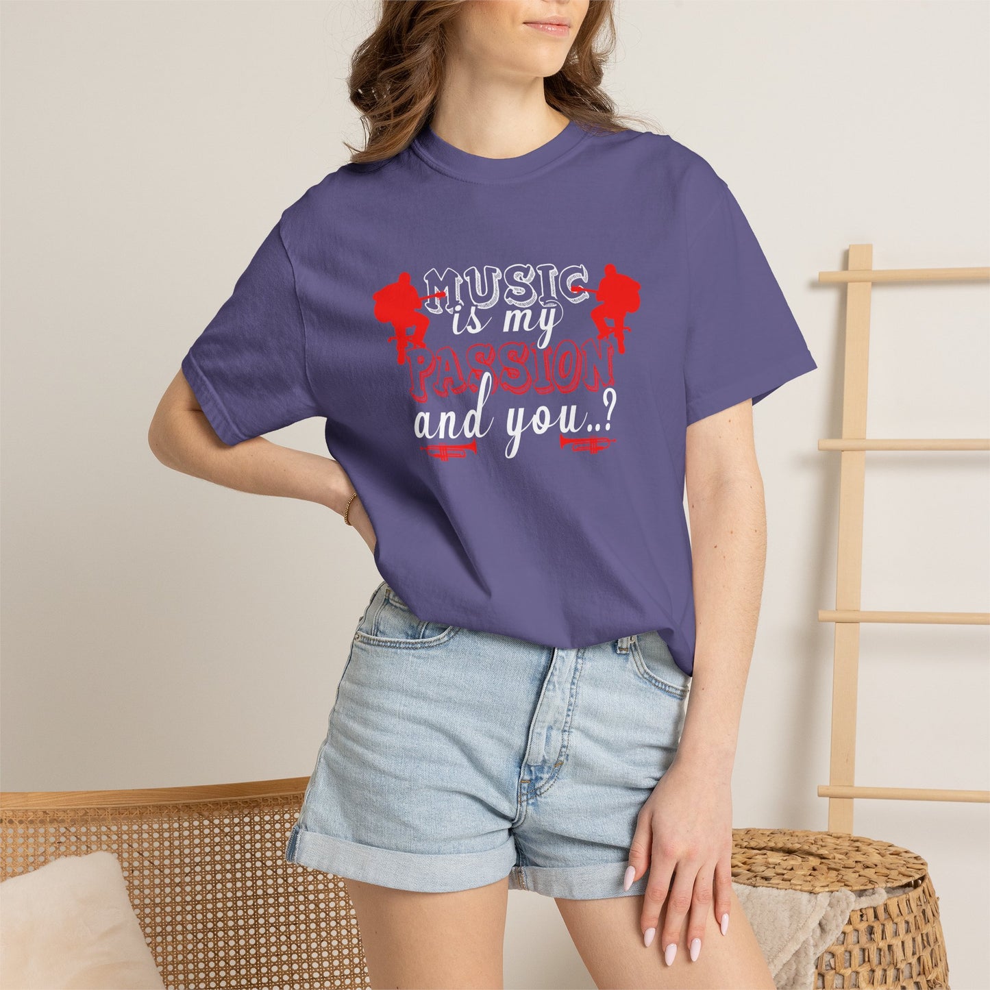 Music Graphic Design Unisex Cotton T-shirt 070