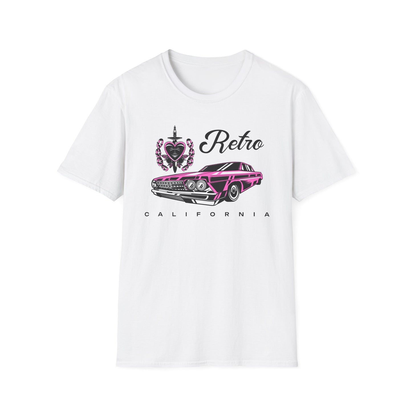Retro T Shirt, Retro Design Shirt, Retro Art Tee Shirt, T-shirt with Retro Style