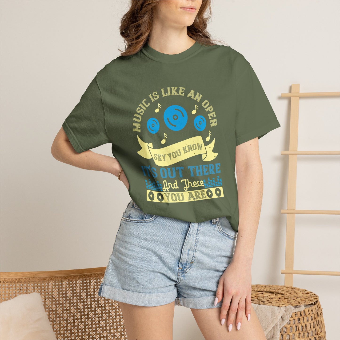 Music Graphic Design Unisex Cotton T-shirt m29