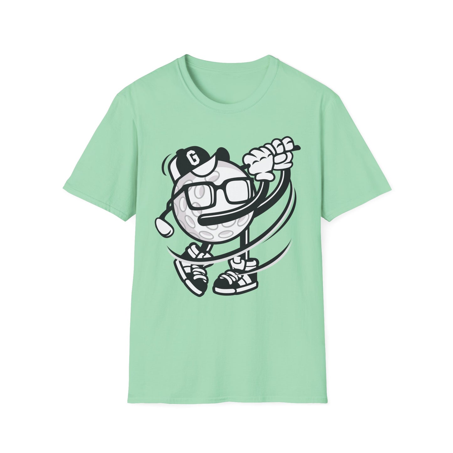 Cartoon T Shirt Animation T Shirt Funny Tee Shirt Gildan Softstyle 64000 Unisex Comfort