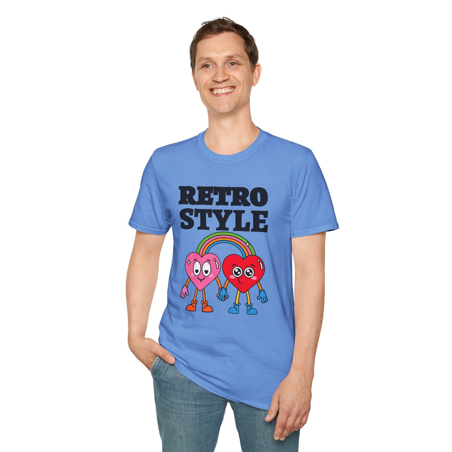 Retro T Shirt, Retro Design Shirt, Retro Art Tee Shirt, T-shirt with Retro Style