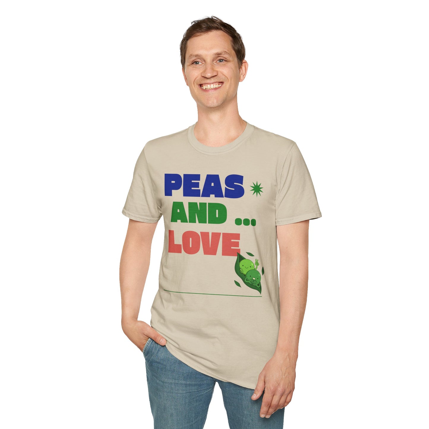 Food Tees, Funny Food T Shirts, Funny T Shirts, Shirt with Vegetables, Shirt with Peas