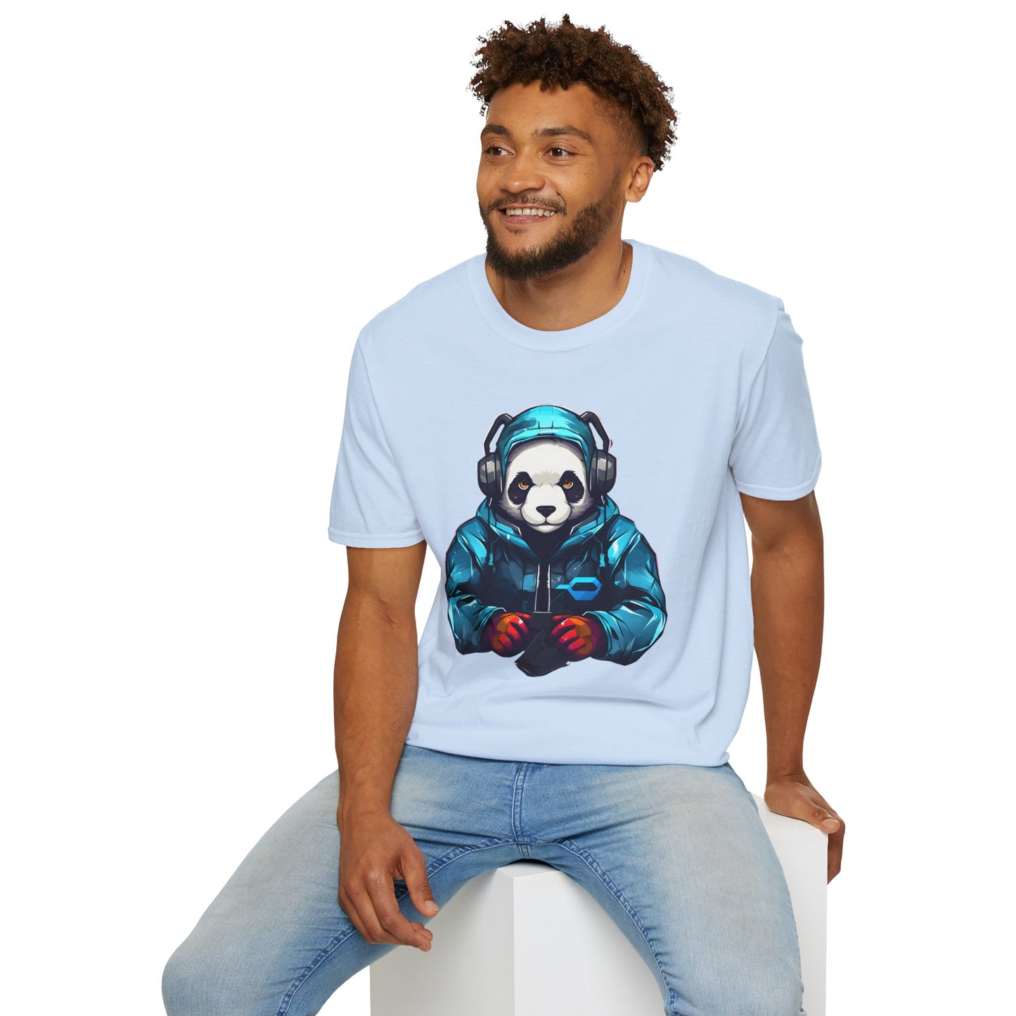 Animals Tees, Funny Animals Shirt, T Shirts with Funny Animals, T-Shirt with Panda, Panda Tees