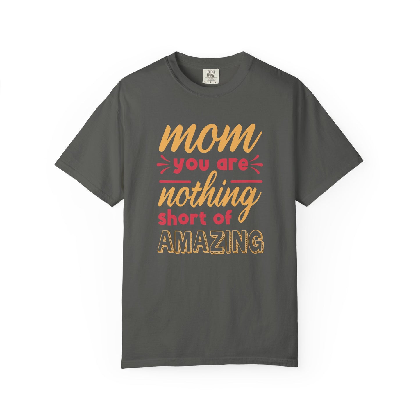 Mom T-shirt Mother's Day Mama Tee Unisex Comfort Colors Garment-Dyed Cotton h21