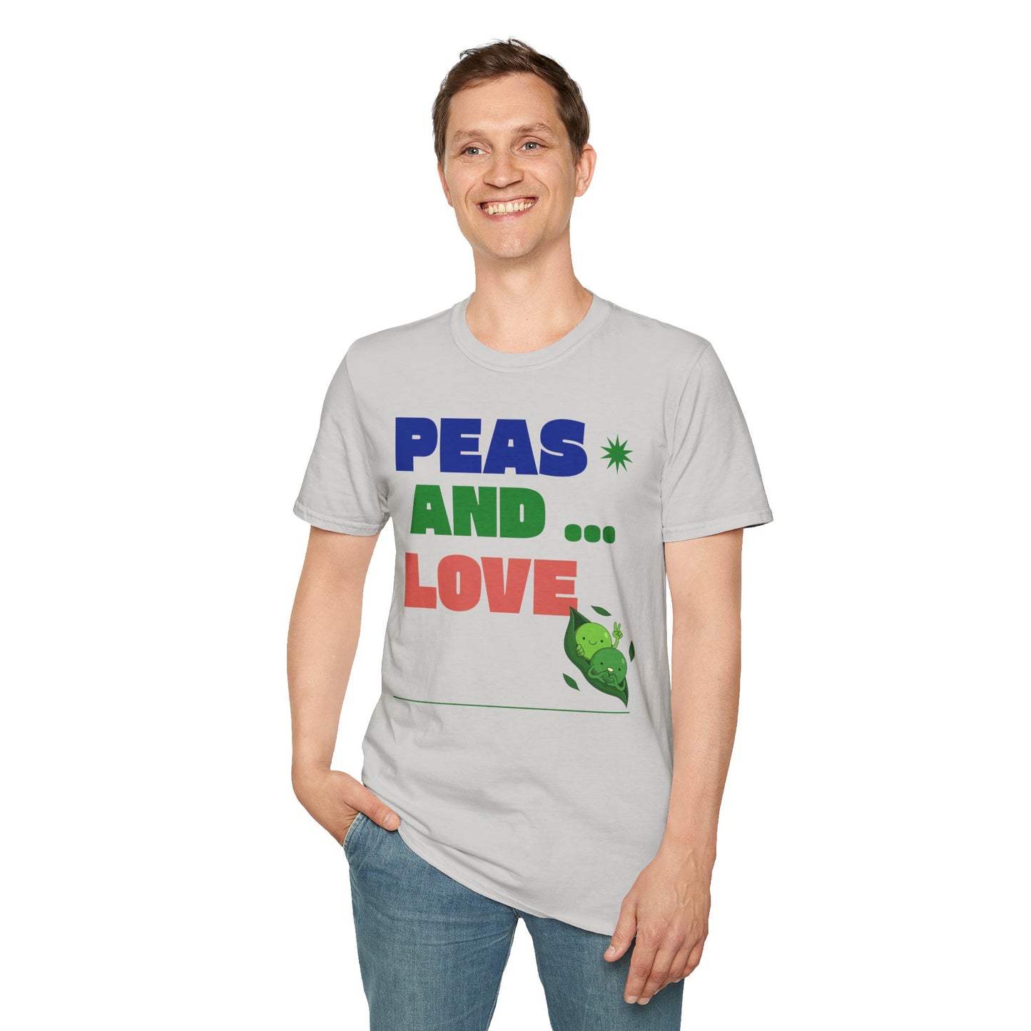 Food Tees, Funny Food T Shirts, Funny T Shirts, Shirt with Vegetables, Shirt with Peas
