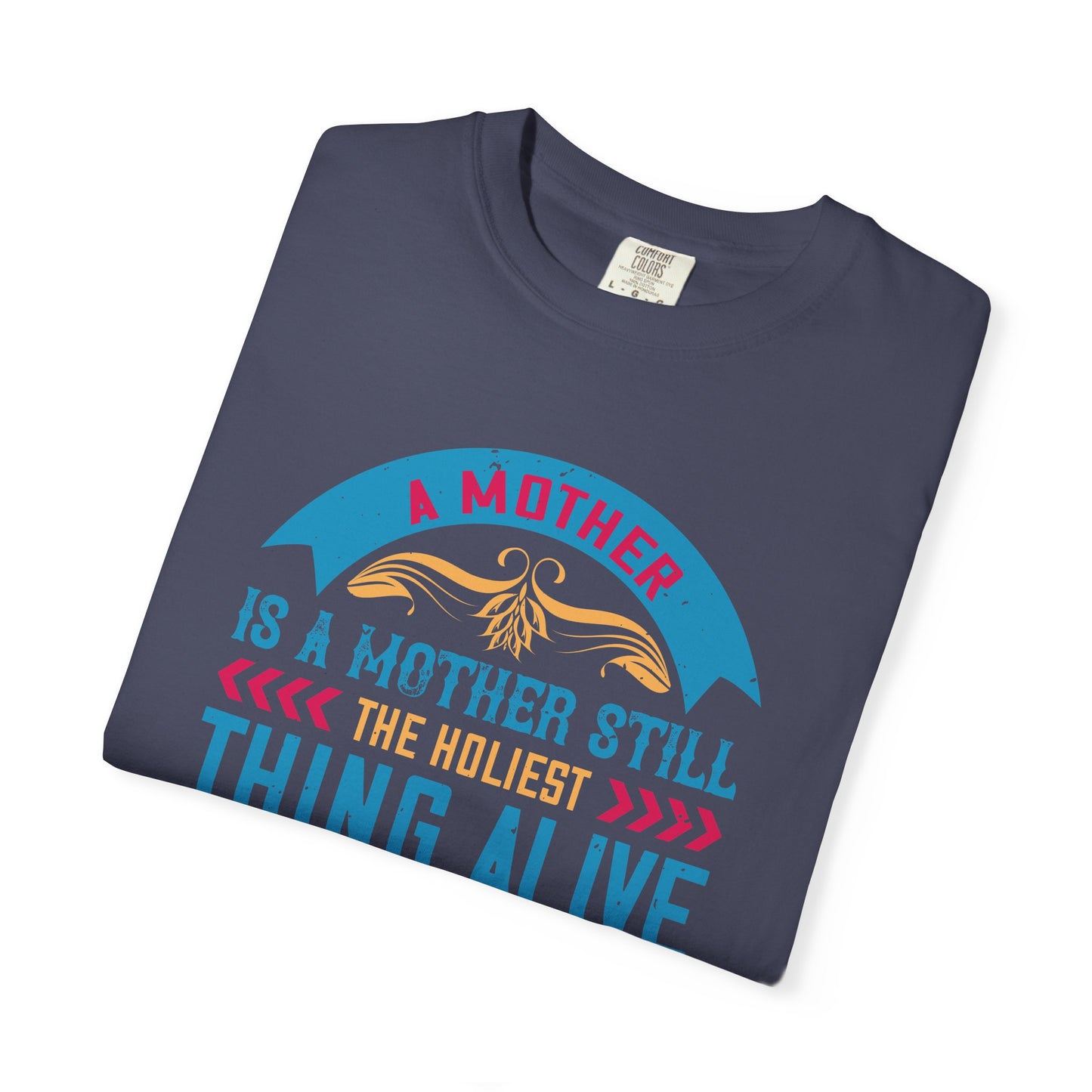Mom T-shirt Mother Day Mama Tee Unisex Comfort Colors Garment-Dyed Cotton h52