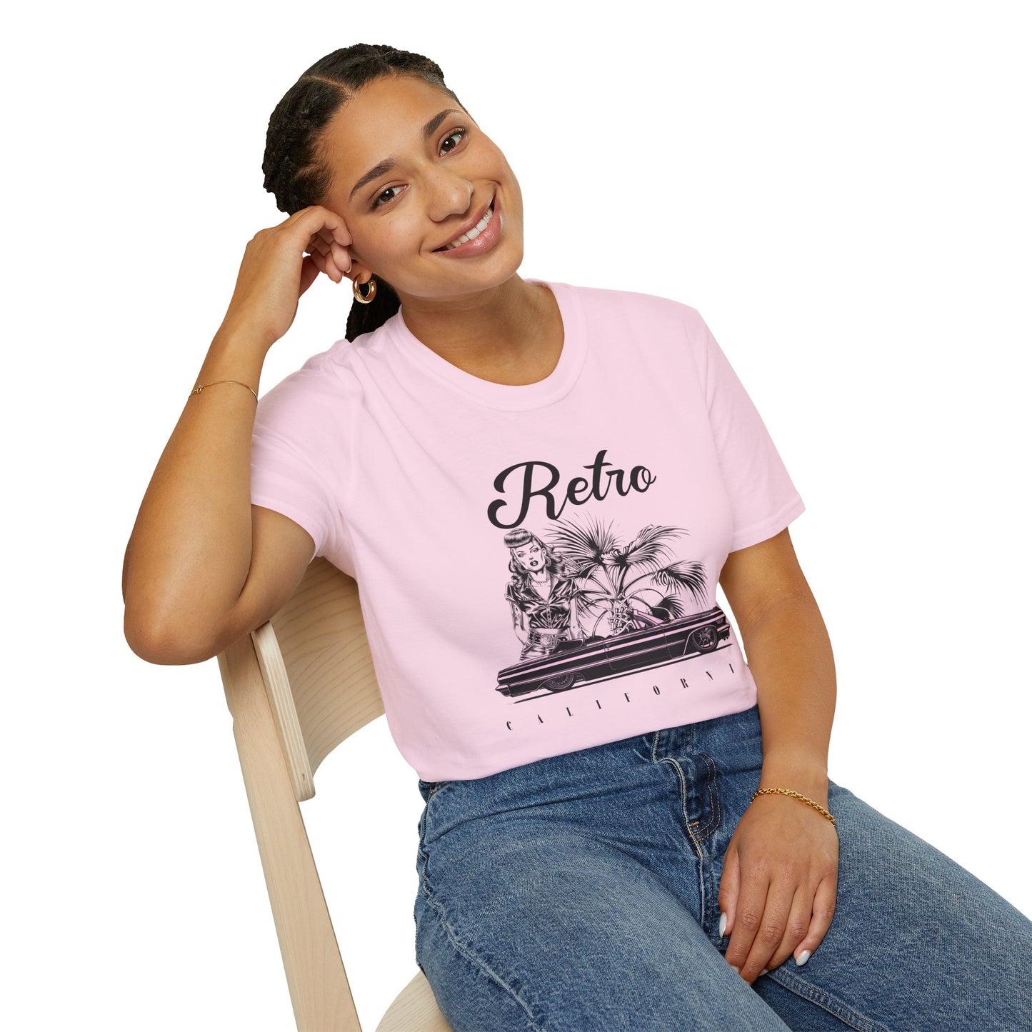 Retro T Shirt, Retro Design Shirt, Retro Art Tee Shirt, T-shirt with Retro Style