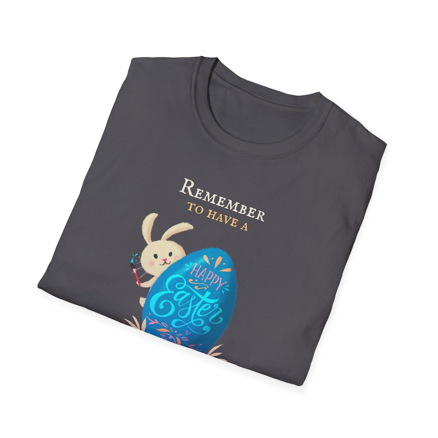 Easter Bunny Egg T-Shirt, Tee Shirt with Easter Signature, T Shirt with Easter Prints, Tee Shirt with Easter Design - 8