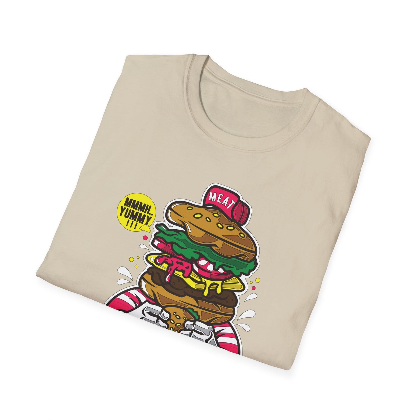 Cartoon T Shirt Animation T Shirt Funny Tee Unisex Gildan Softstyle 64000 Ring Spun Cotton