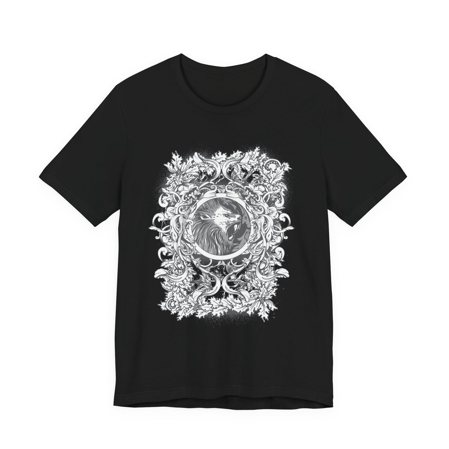 Gothic Illustration Graphic Unisex Cotton T-Shirt r18