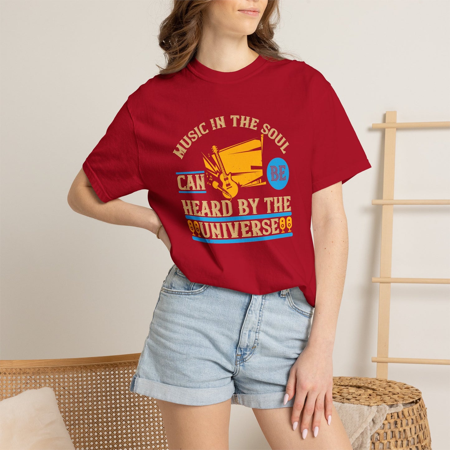 Music Graphic Design Unisex Cotton T-shirt m25