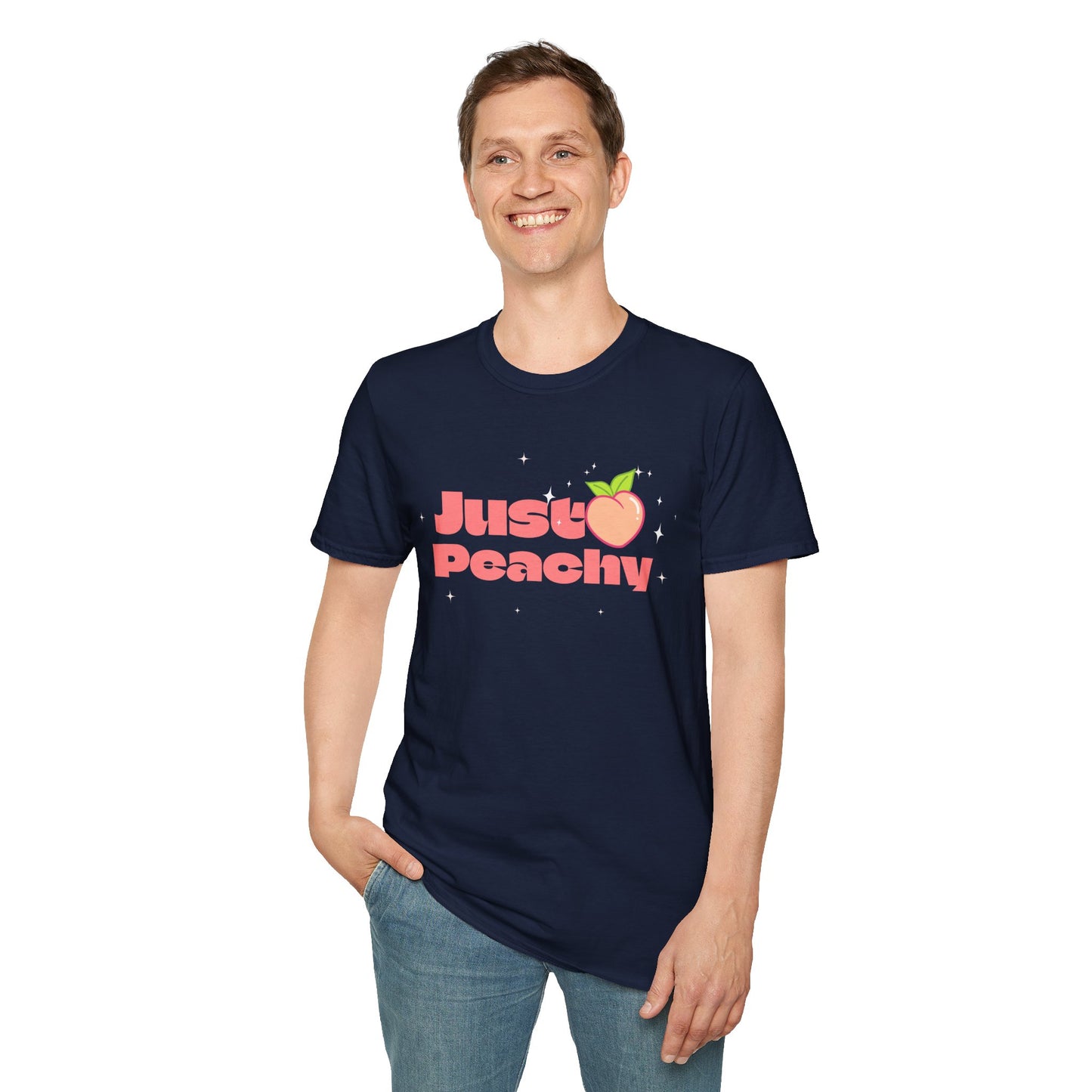 Food Tees, Funny Food T Shirts, Funny T Shirts, Shirt with Fruits, Shirt with Peach