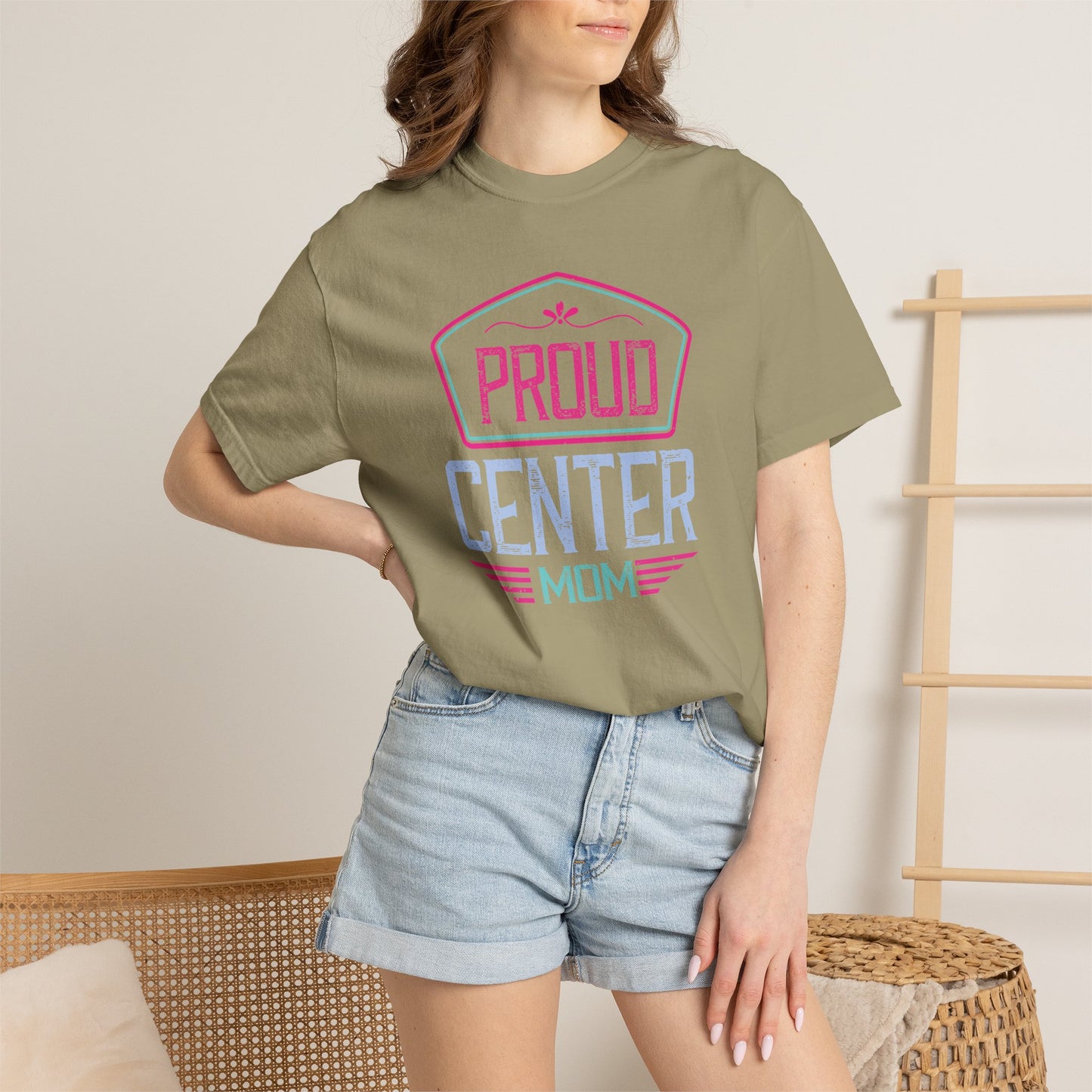 Mom T-shirt Mother Day Mama Tee Unisex Comfort Colors Garment-Dyed Cotton h89