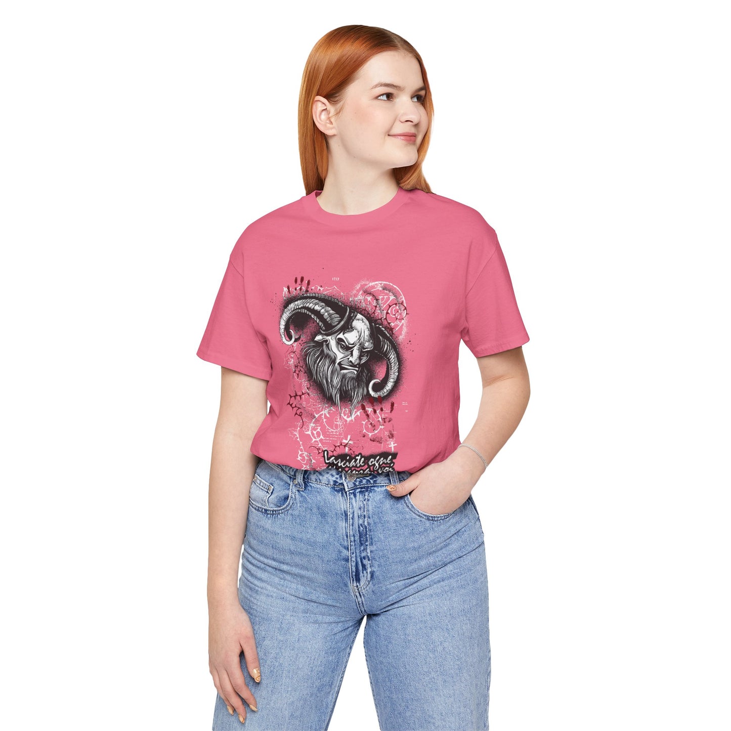 Gothic Graphic Unisex Cotton T-Shirt r14