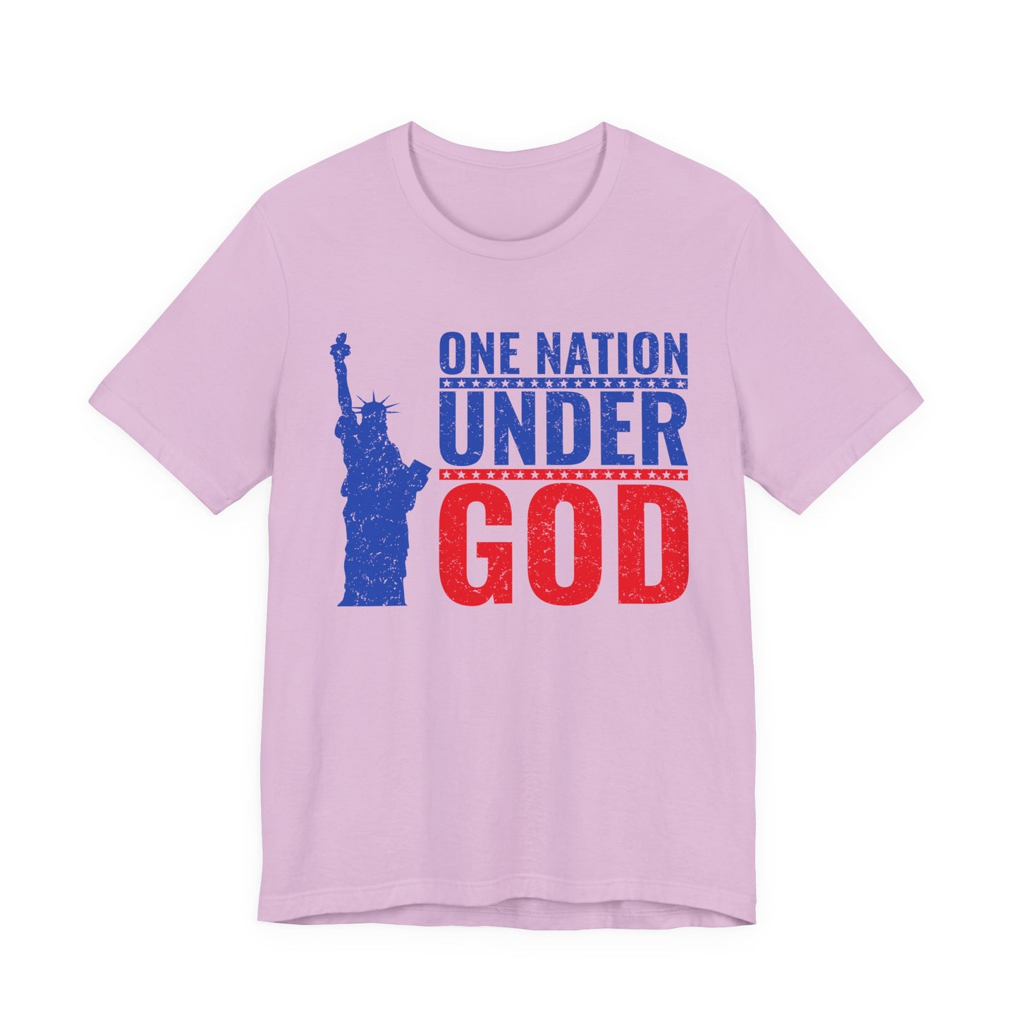 Statue of Liberty Patriotic Graphic Unisex Cotton T-Shirt a6