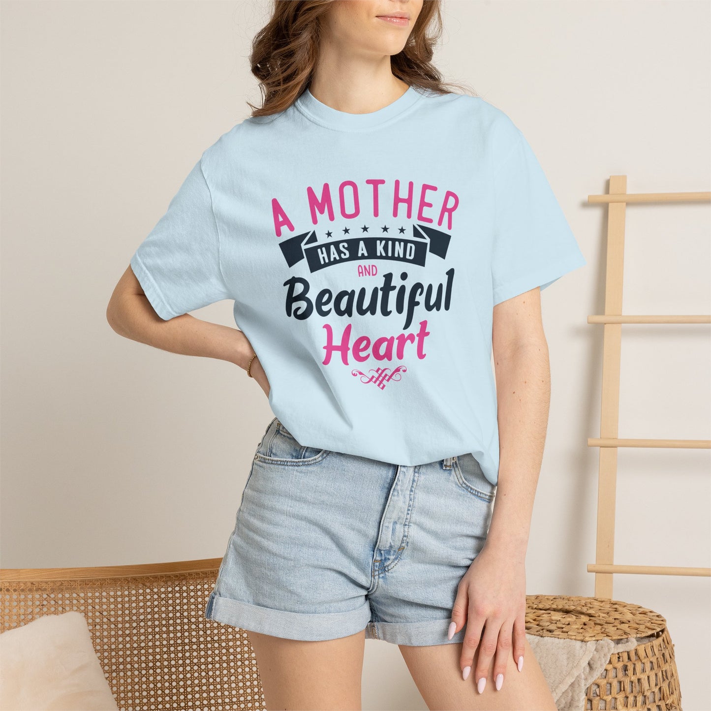 Mom T-shirt Mother Day Mama Tee Unisex Comfort Colors Garment-Dyed Cotton h49