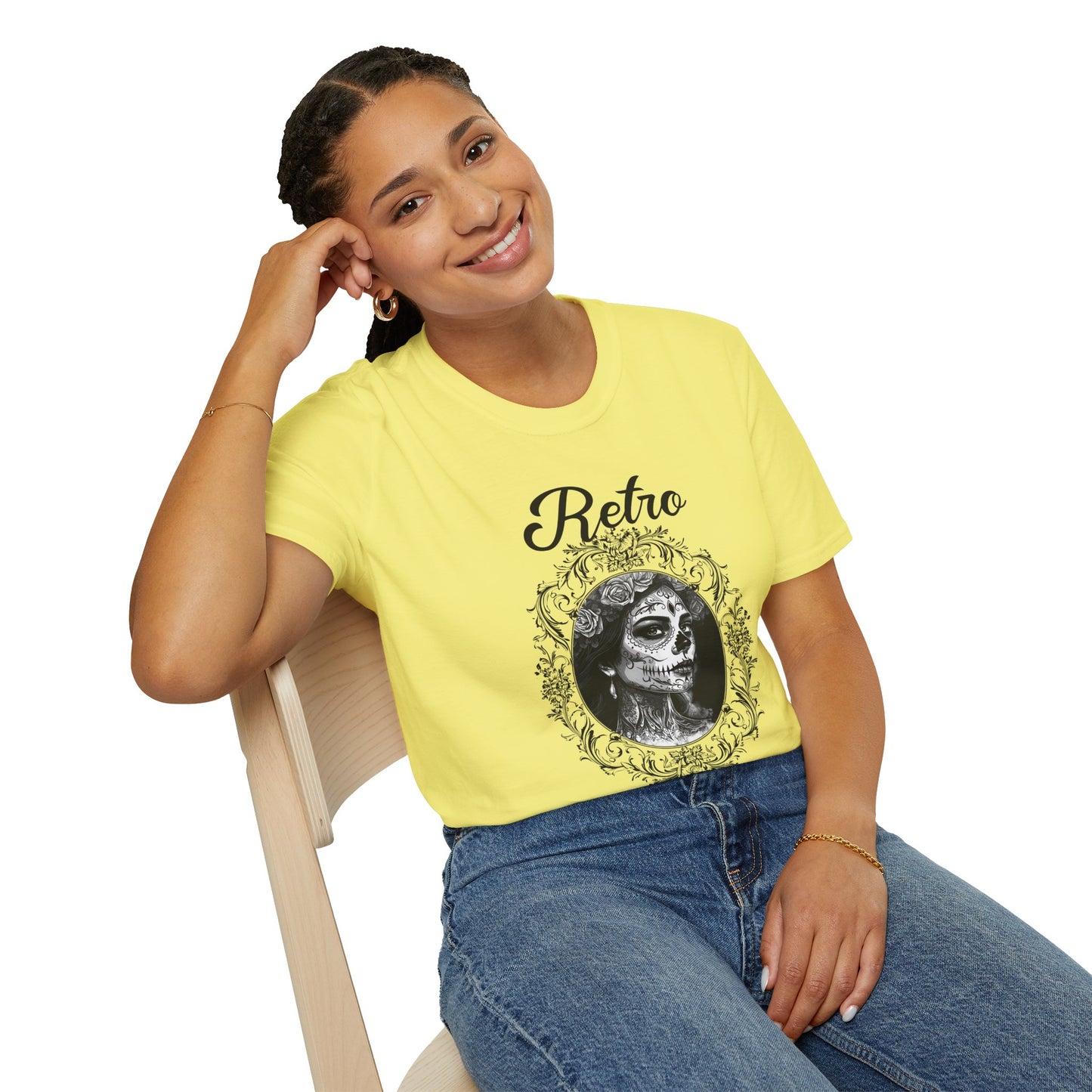 Retro T Shirt, Retro Design Shirt, Retro Art Tee Shirt, T-shirt with Retro Style