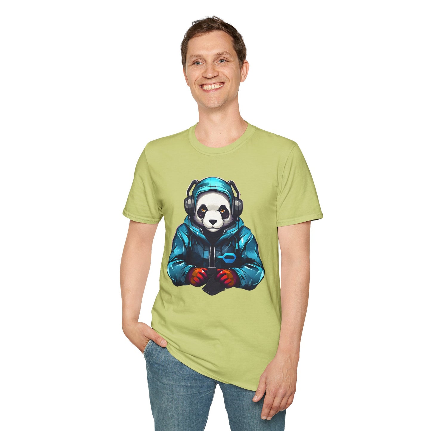 Animals Tees, Funny Animals Shirt, T Shirts with Funny Animals, T-Shirt with Panda, Panda Tees