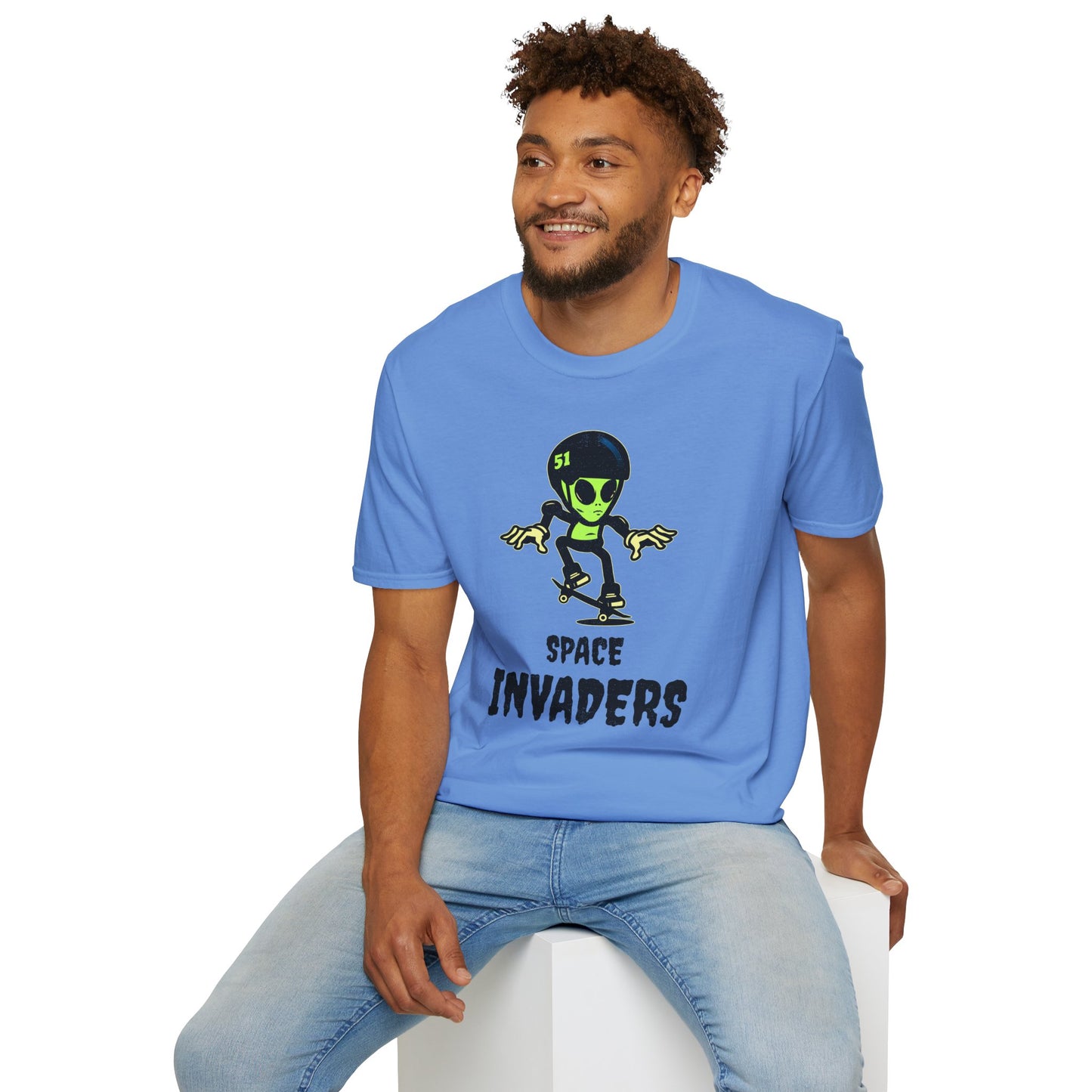 Funny T Shirts, UFO Tees, Funny Aliens Shirt - 4